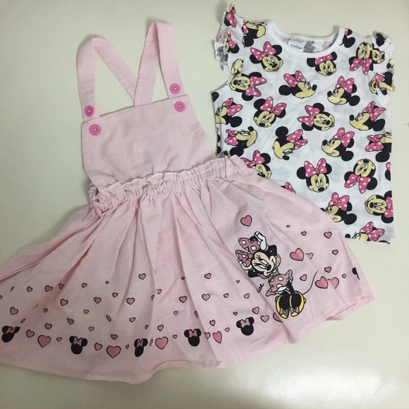 Disney Other - Disney Minnie Mouse Cute Dress Set 0065